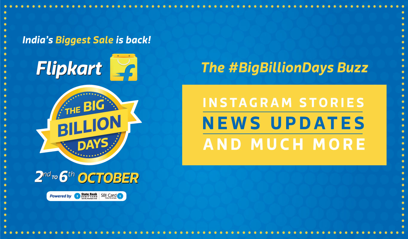 #BigBillionDays Buzz – Instagram Stories and more