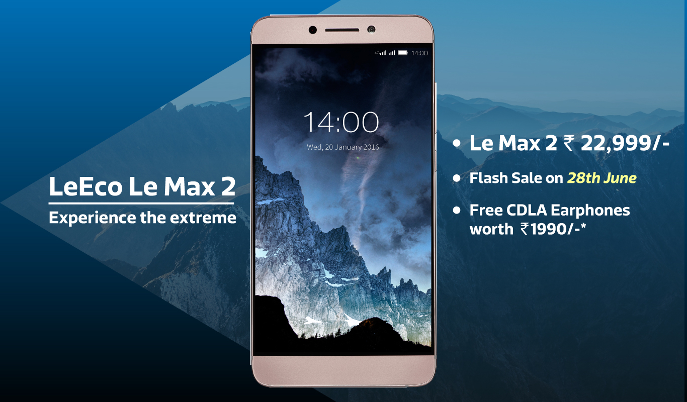 Flipkart Exclusive Flash Sale – Unveiling the LeEco LeMax2