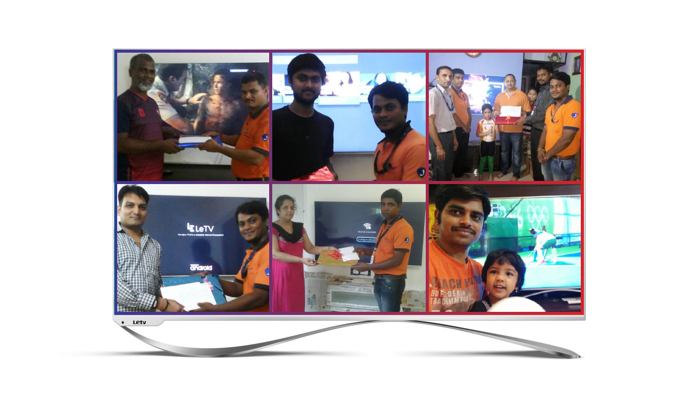 Knock, knock! Flipkart delivers a smart TV, and a sweet surprise!