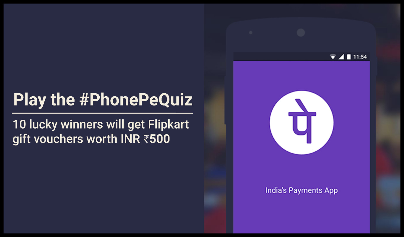 #PhonePeQuiz – Are you ready to go cashless?