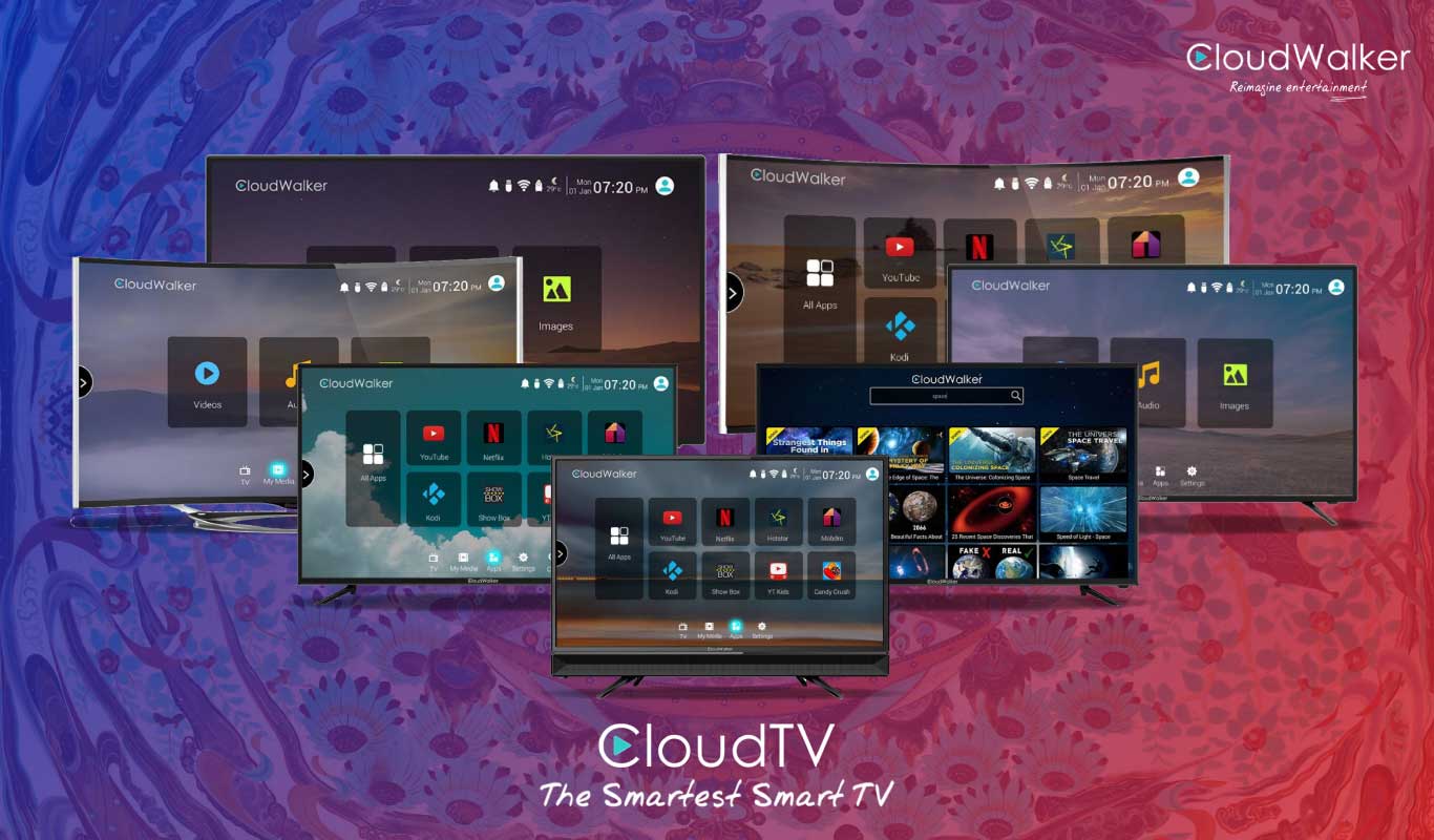 Flipkart Exclusive CloudWalker Cloud TVs – Immerse in a smarter television viewing experience