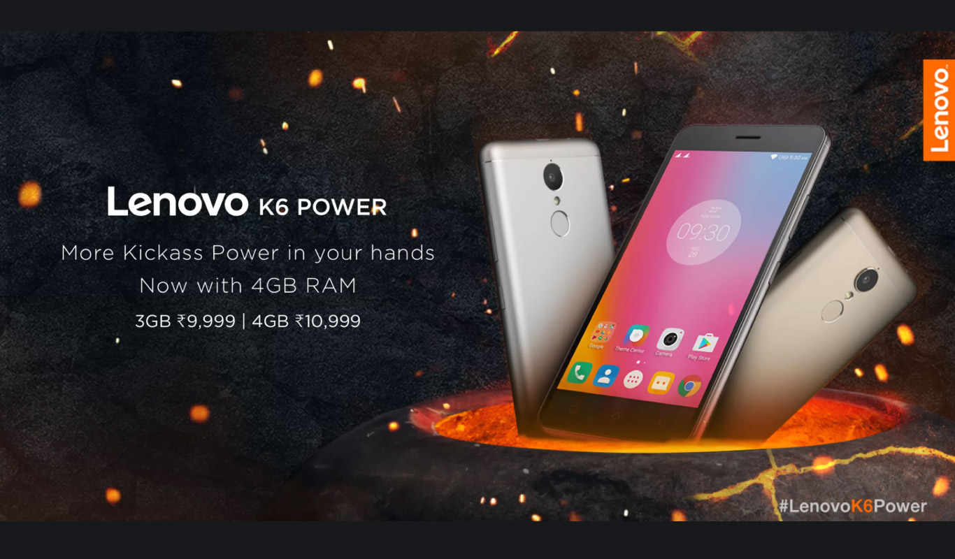 Lenovo K6 Power – this Flipkart Exclusive smartphone is a #Kickass budget buy